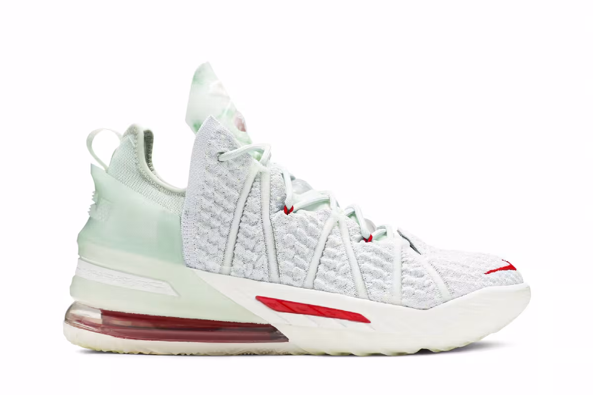 Nike LeBron 18 EP Empire Jade, view 2
