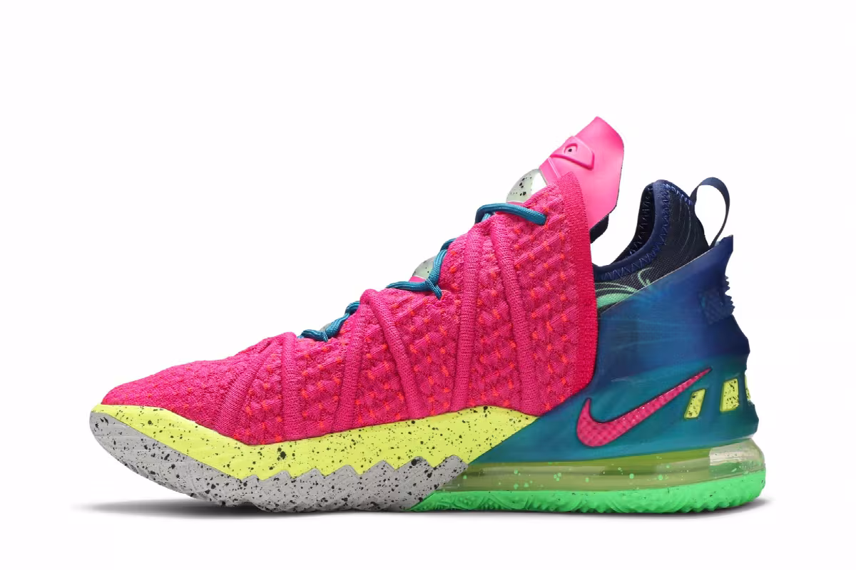 Nike LeBron 18 Los Angeles By Night, view 4