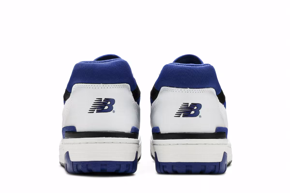 New Balance 550 White Team Royal, view 7