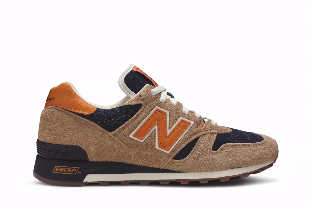 Levi's x New Balance 1300 Made In USA Orange Tab, view 2
