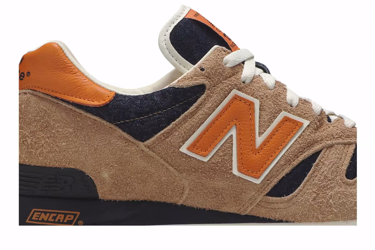 Levi's x New Balance 1300 Made In USA Orange Tab, view 3