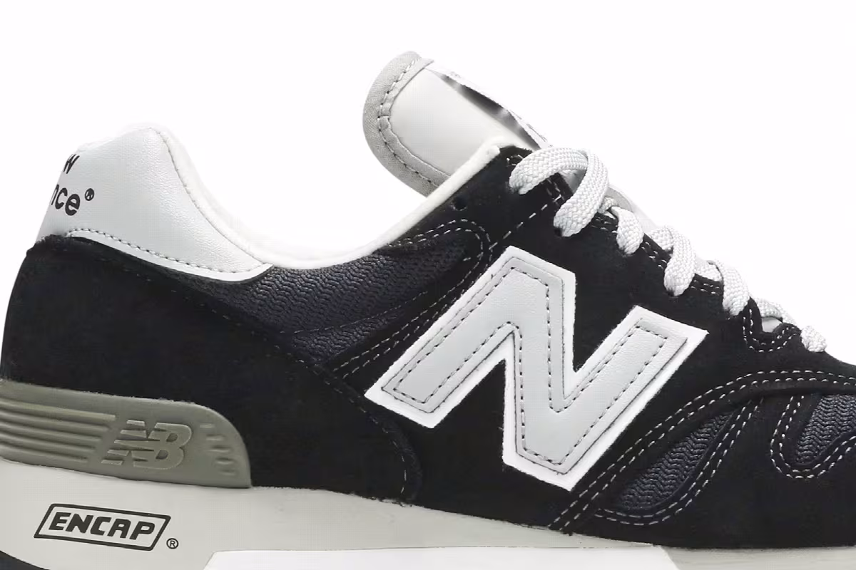 New Balance 1300 Made In USA Black Grey, view 3