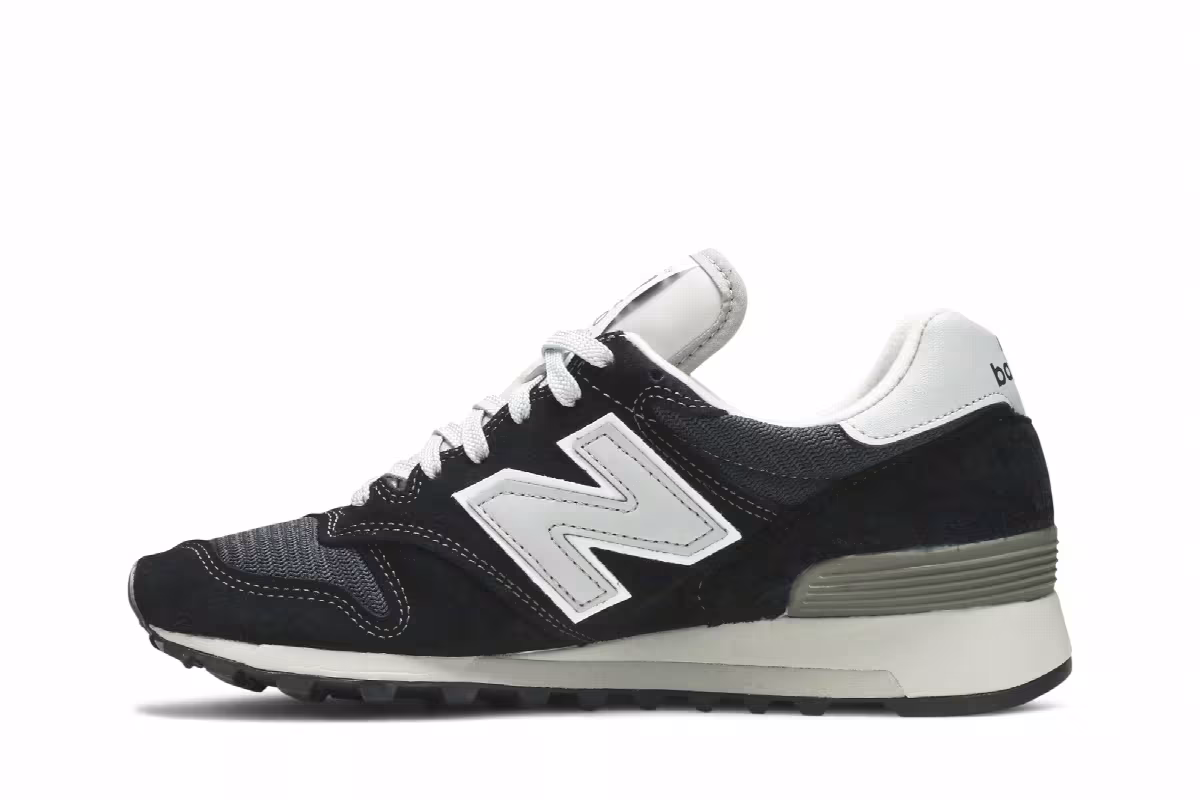 New Balance 1300 Made In USA Black Grey, view 4