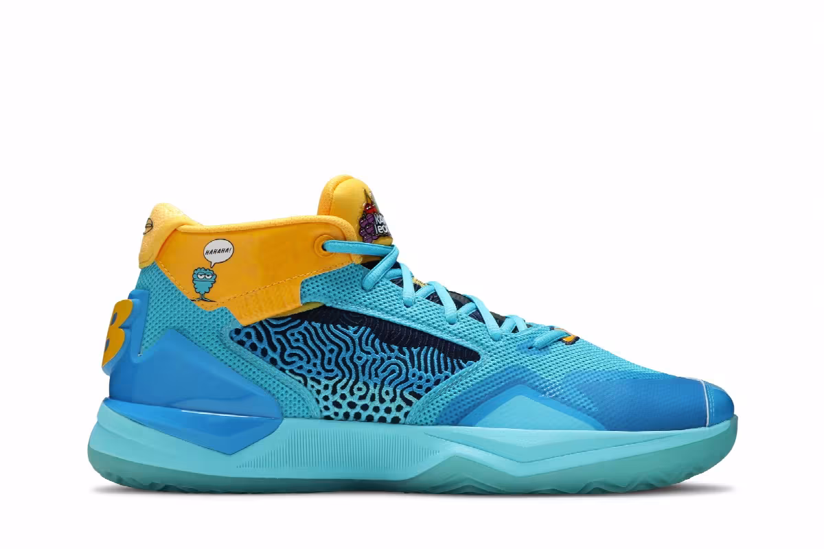 Jolly Rancher x New Balance KAWHI Blue Raspberry, view 2