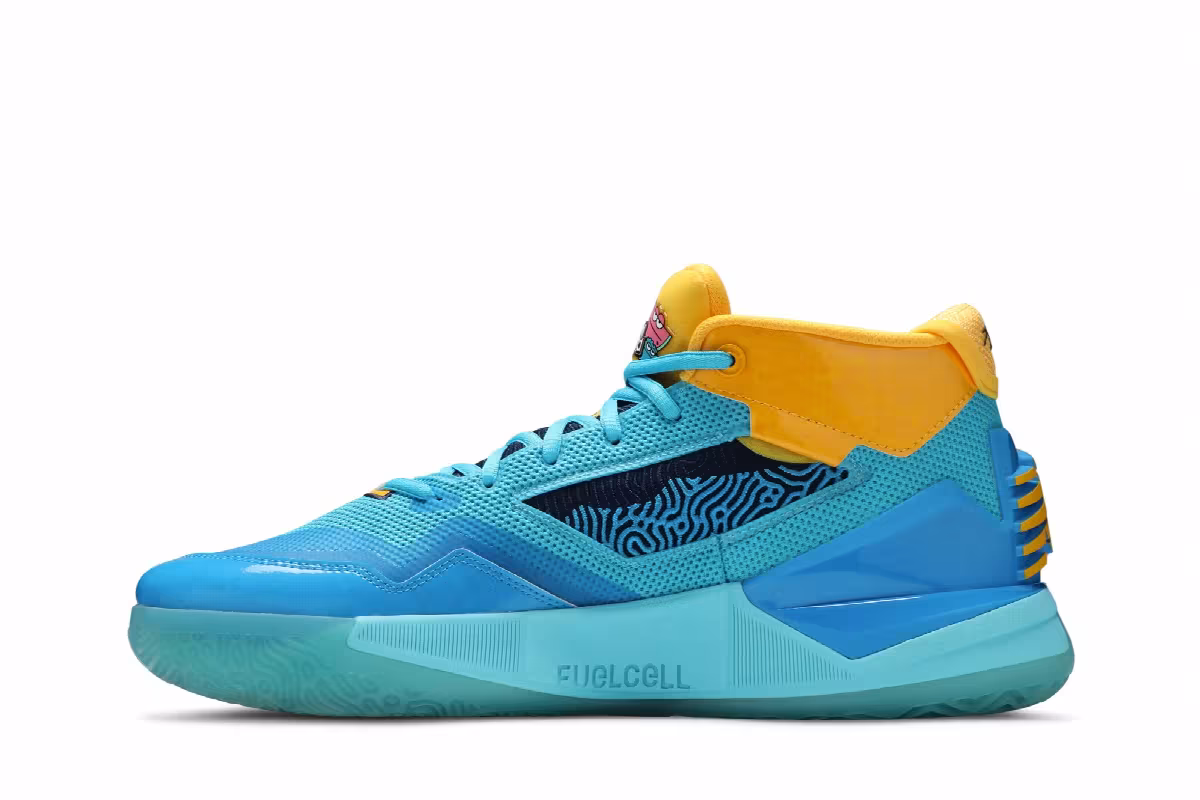 Jolly Rancher x New Balance KAWHI Blue Raspberry, view 4