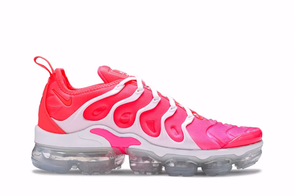 Nike Women's Air VaporMax Plus Pink Blast, view 2