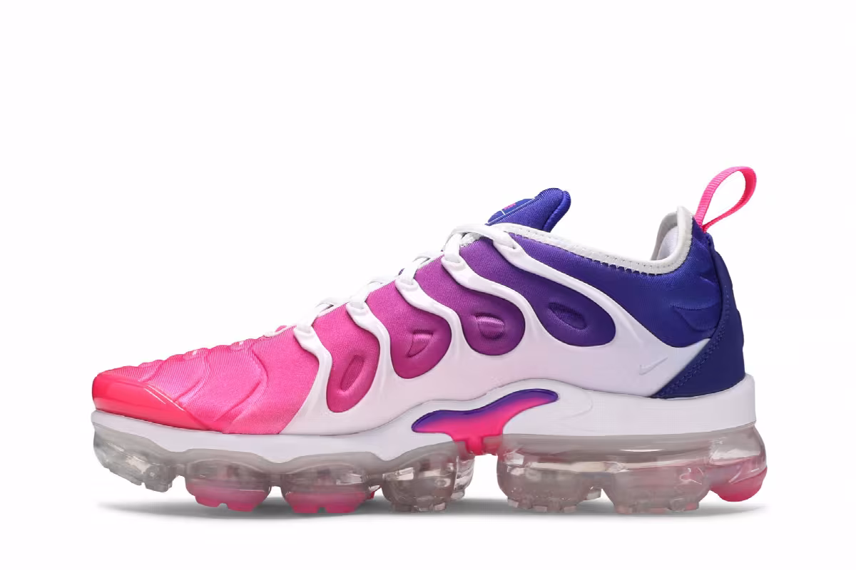Nike Women's Air VaporMax Plus Pink Purple Gradient, view 4