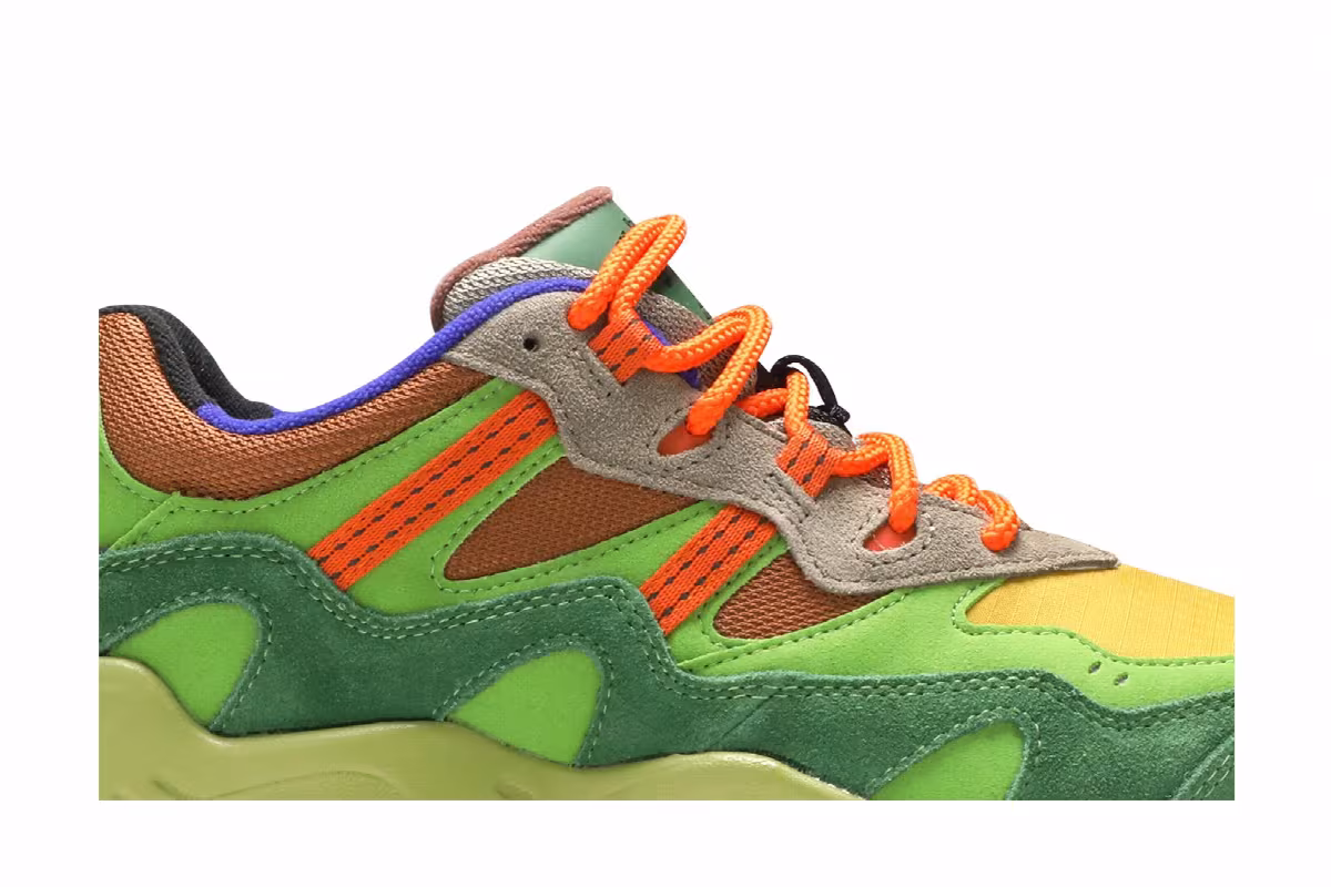 Atmos x New Balance 850 Brown Green, view 3
