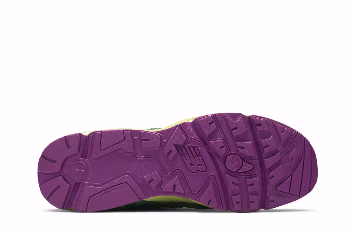 Atmos x New Balance 850 Brown Green, view 5