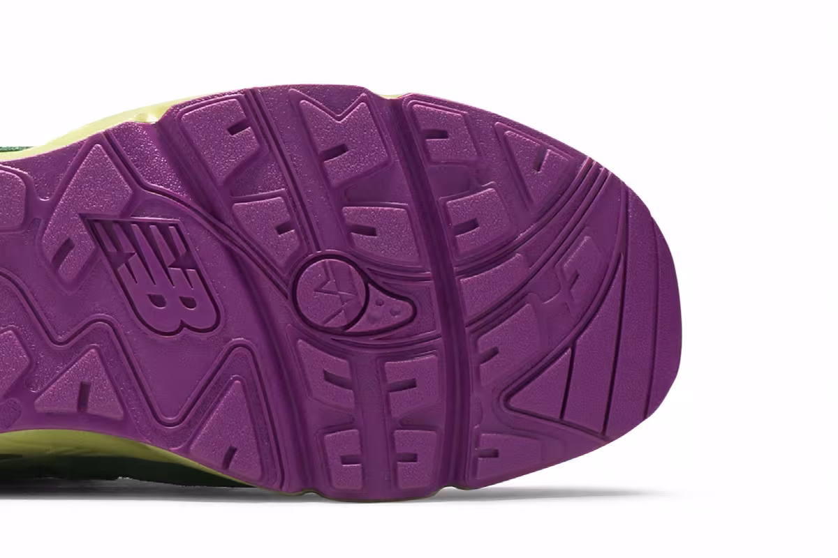 Atmos x New Balance 850 Brown Green, view 6