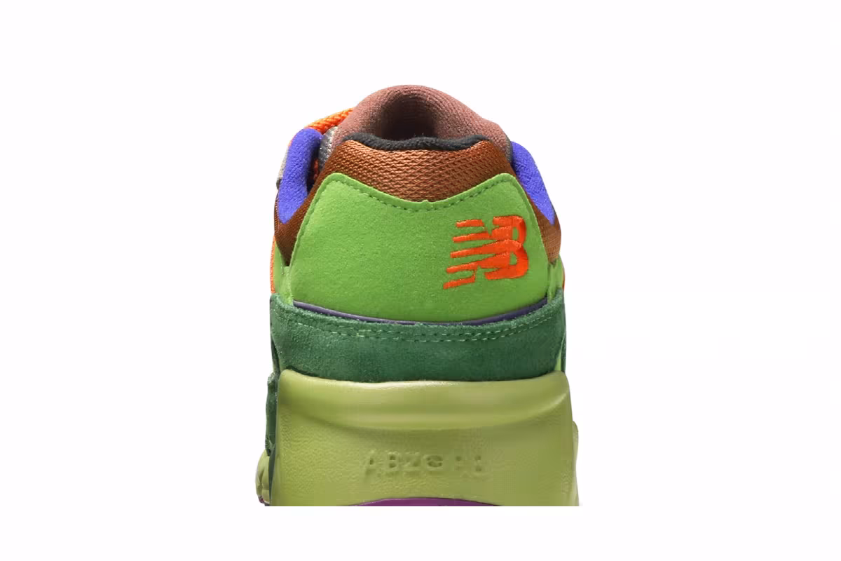 Atmos x New Balance 850 Brown Green, view 8