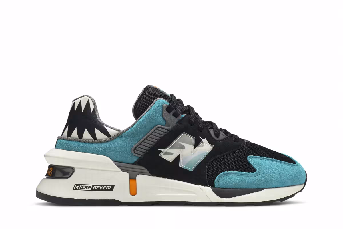 Shoe Palace x New Balance 997S Great White, view 2