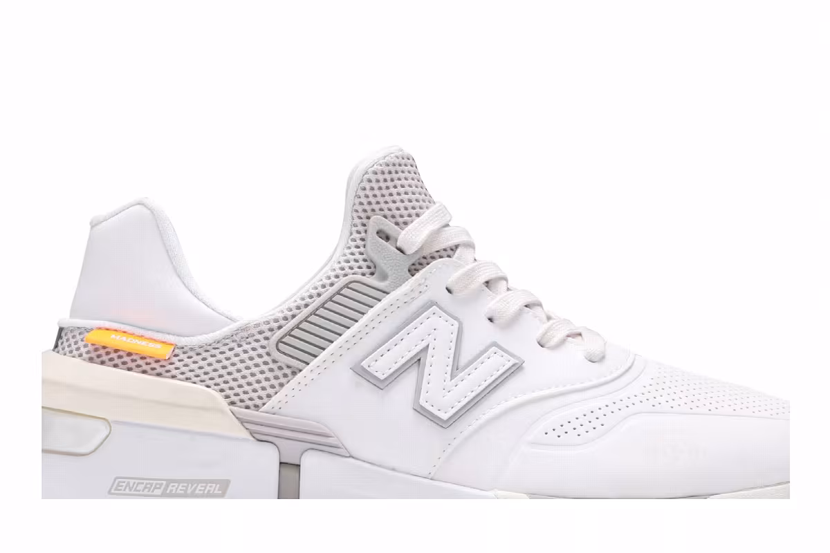 Madness x New Balance 997S White, view 3