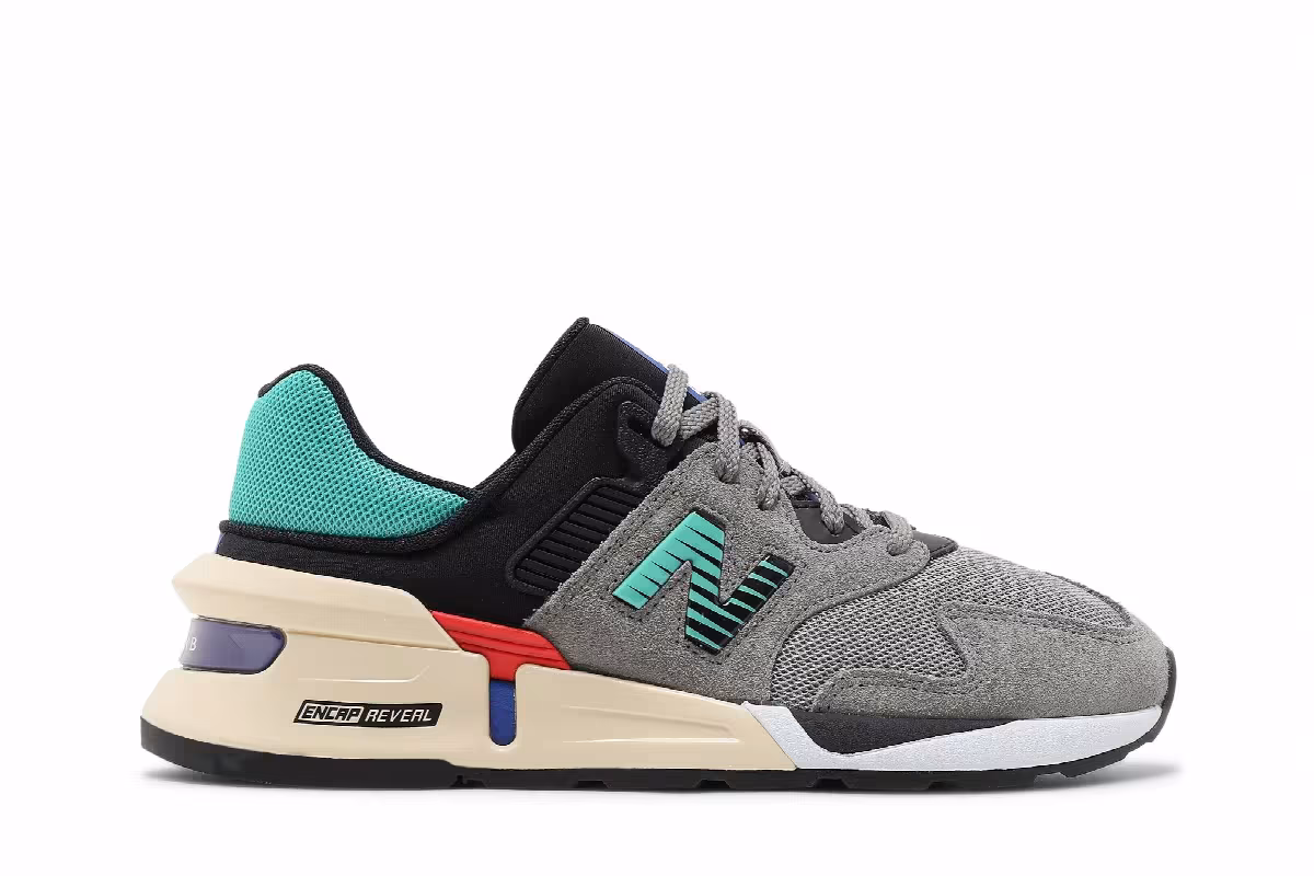 New Balance 997 Sport Marblehead Aqua Chalk, view 2