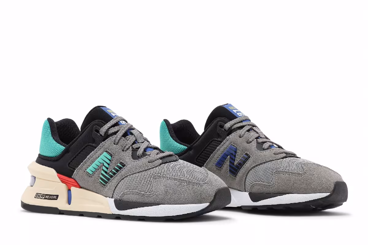 New Balance 997 Sport Marblehead Aqua Chalk, view 9