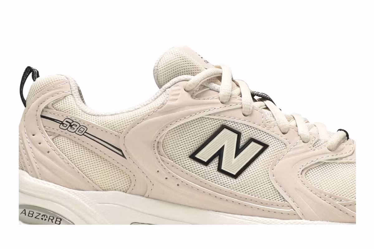 New Balance 530 Moonbeam Sea Salt, view 3