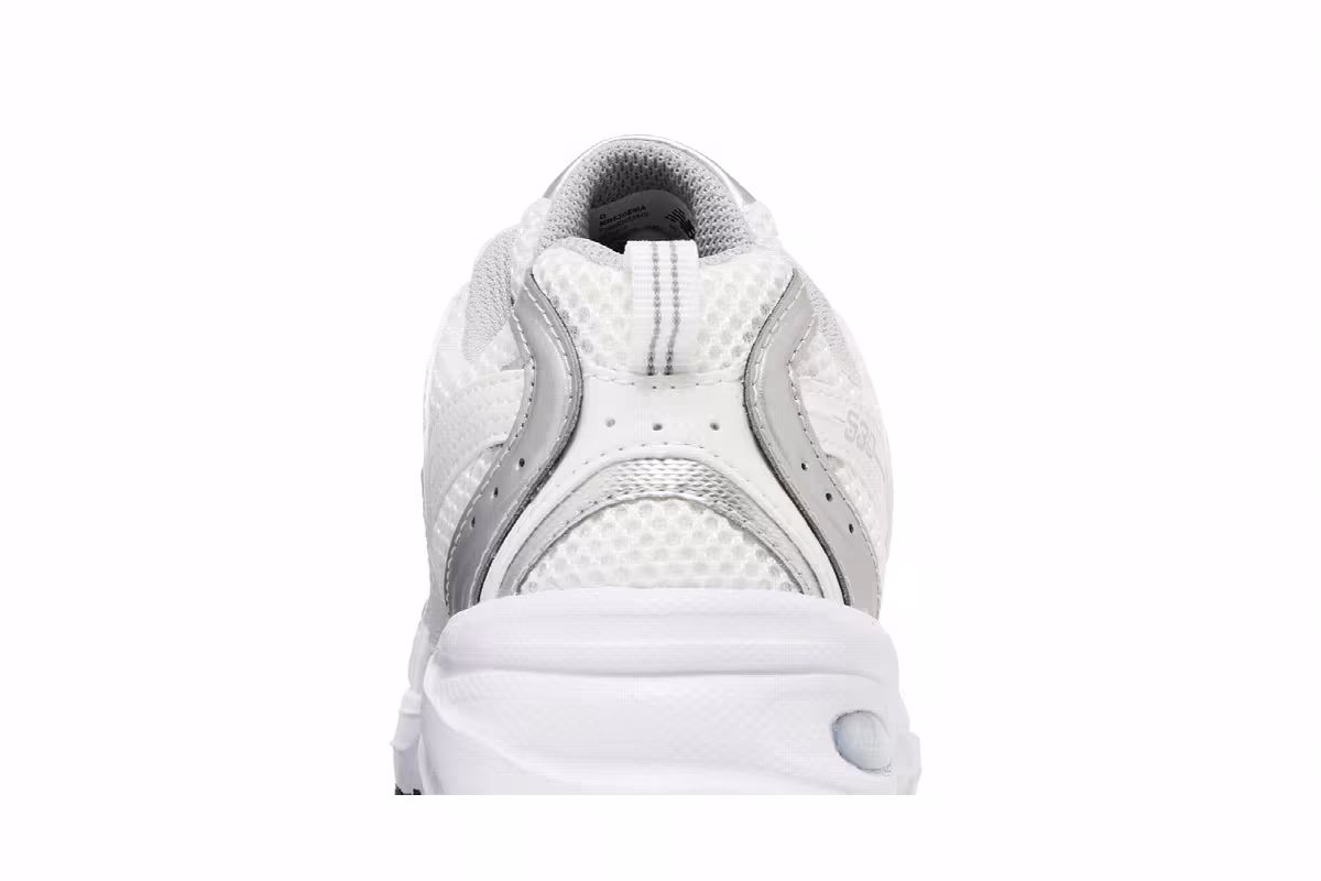New Balance 530 White Silver, view 8