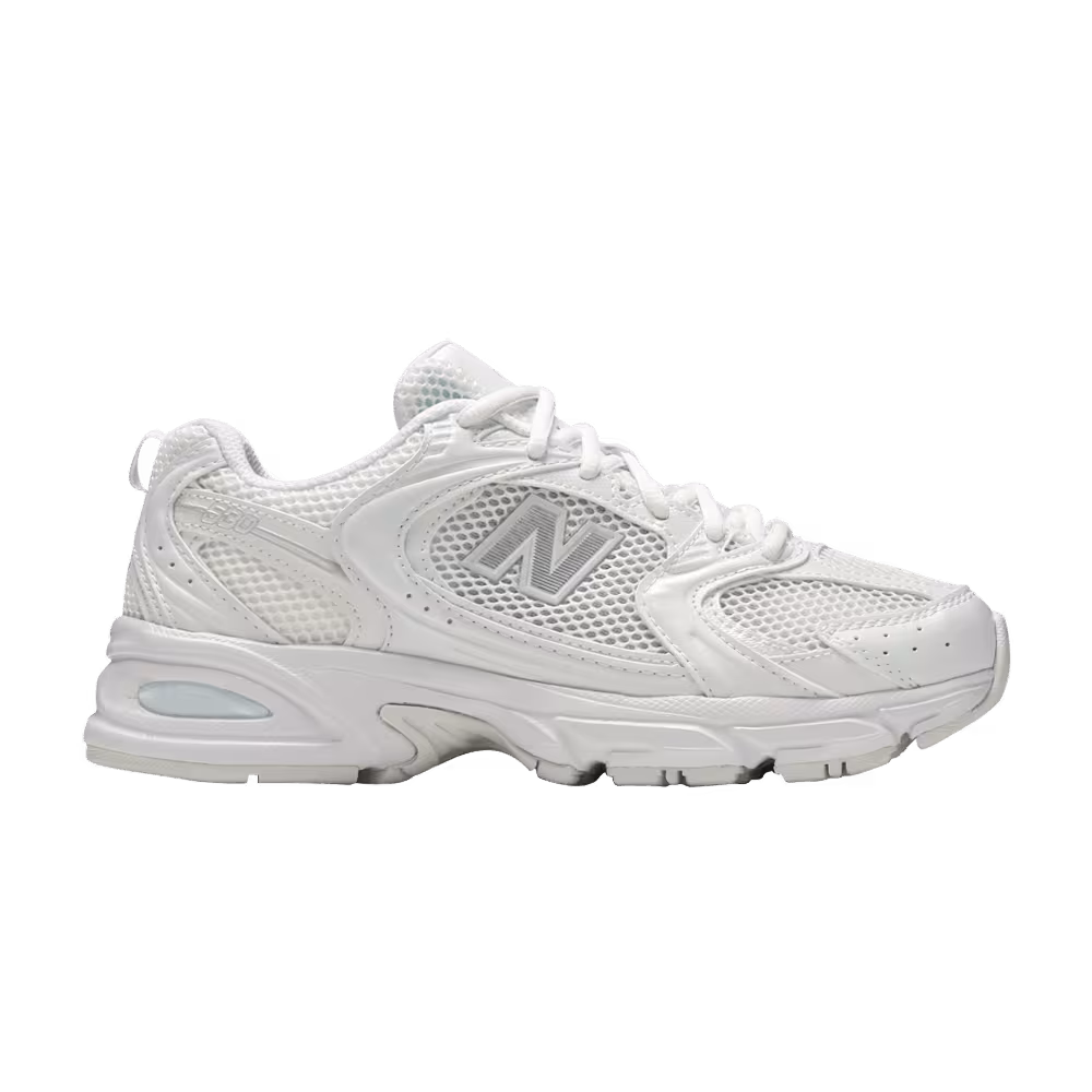 New Balance 530 White Silver Metallic