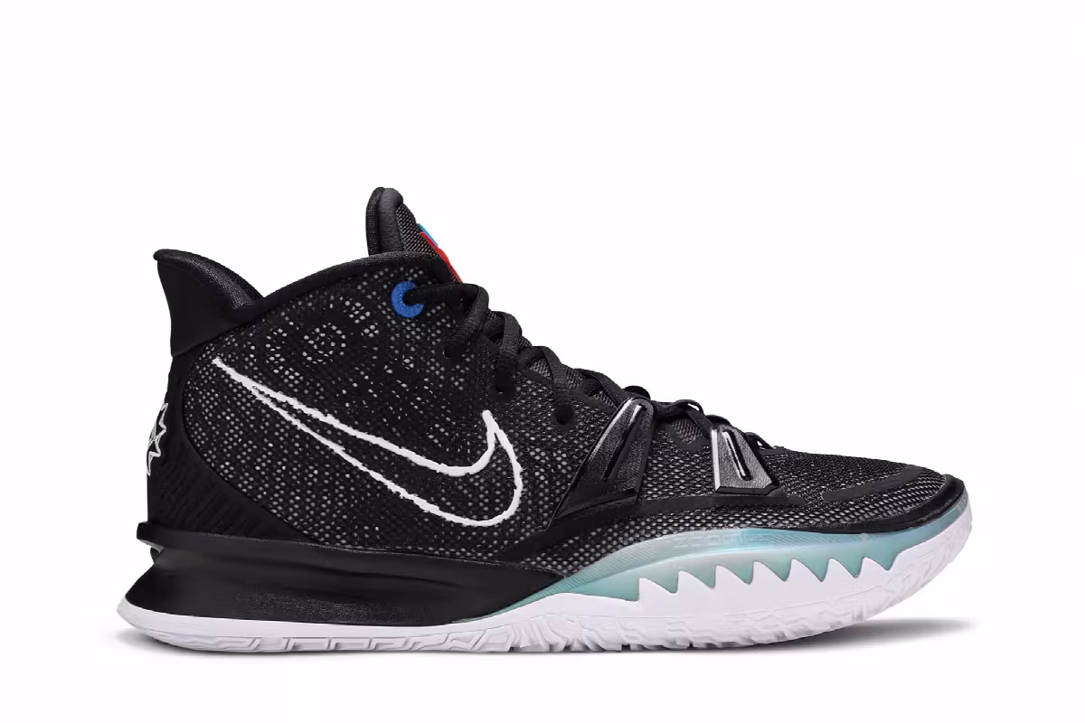 Nike Kyrie 7 EP BK Black, view 2