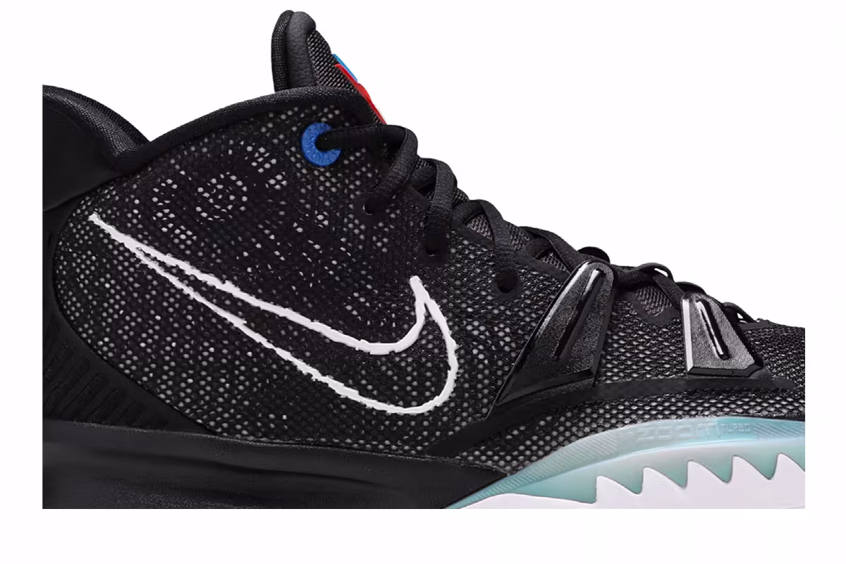 Nike Kyrie 7 EP BK Black, view 3