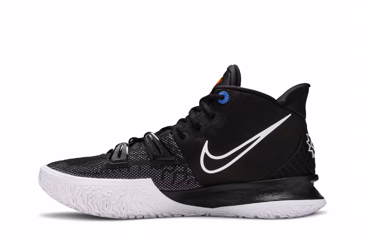 Nike Kyrie 7 EP BK Black, view 4