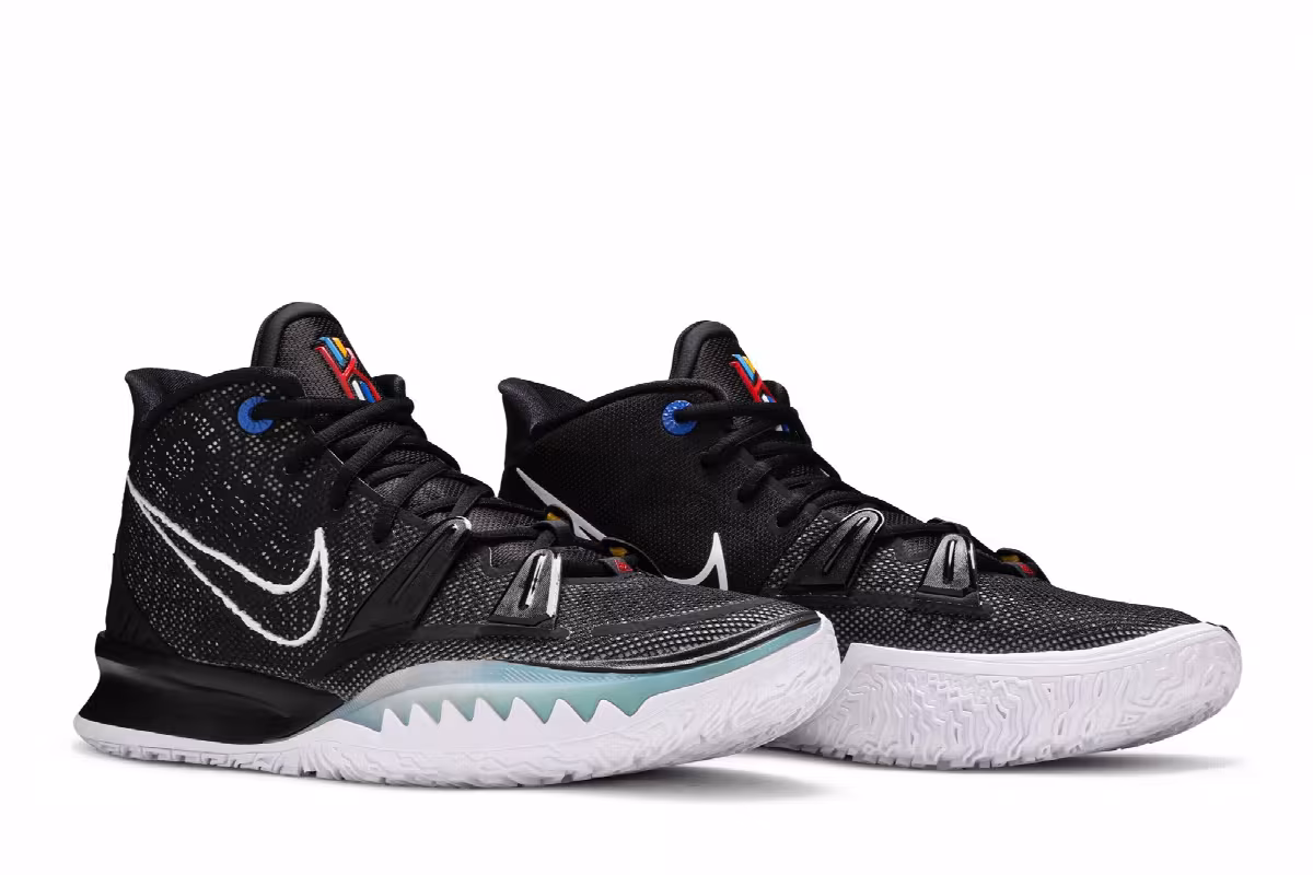 Nike Kyrie 7 EP BK Black, view 9