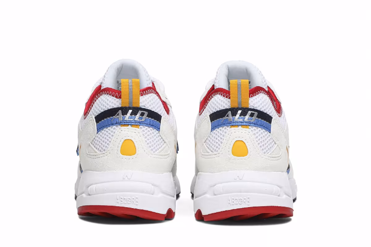 Aimé Leon Dore x New Balance 827 White, view 7