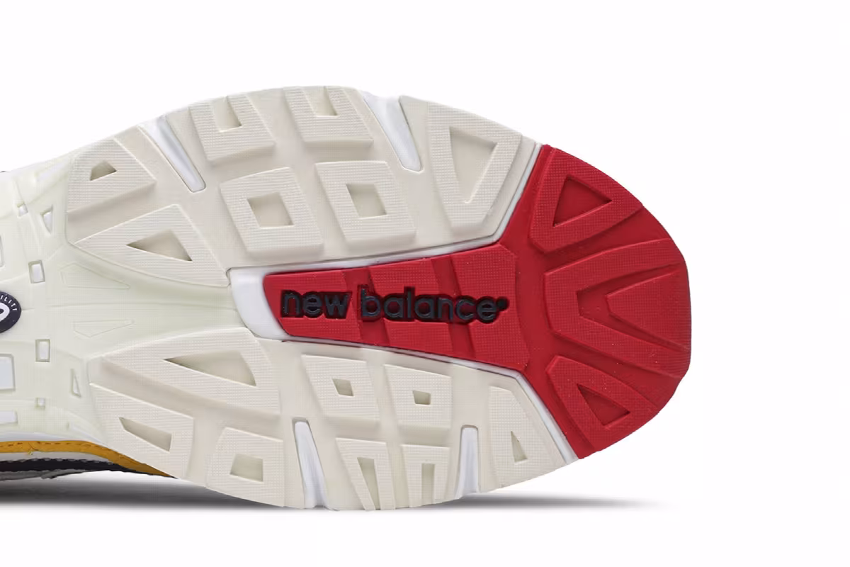Aimé Leon Dore x New Balance 827 Yellow, view 6