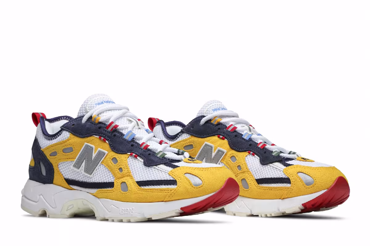 Aimé Leon Dore x New Balance 827 Yellow, view 9