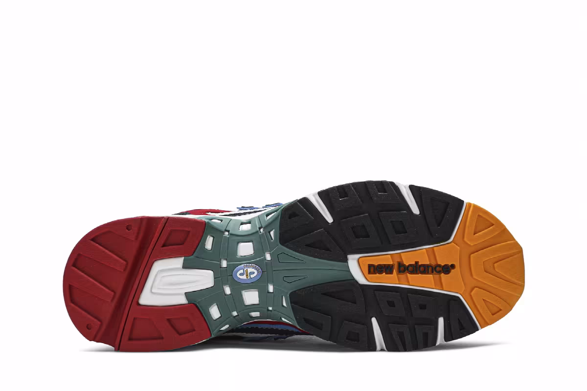 Aimé Leon Dore x New Balance 827 Red, view 5