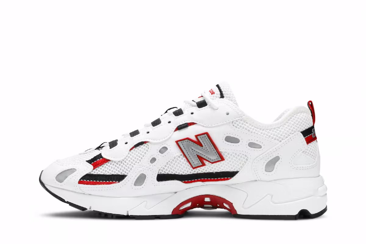 New Balance 827 White Red, view 4