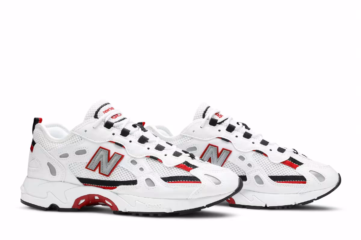 New Balance 827 White Red, view 9