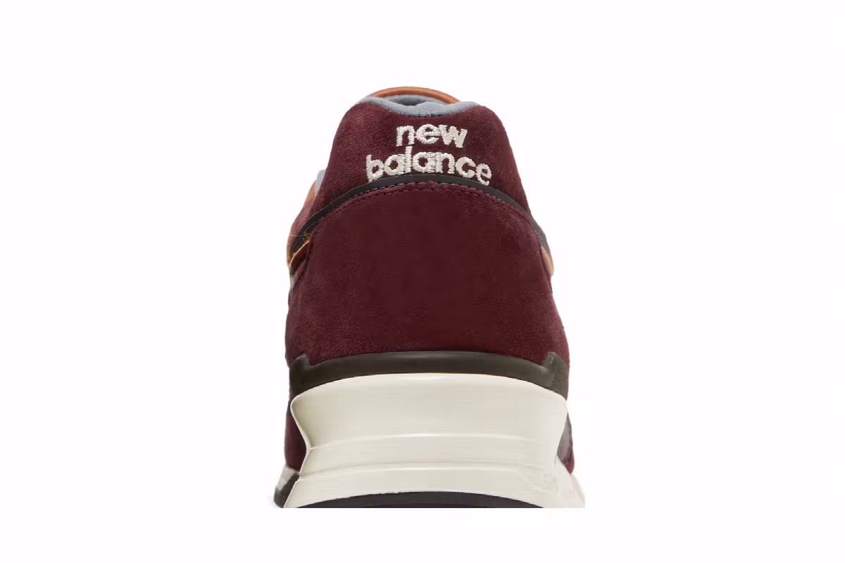 New Balance 997 Made in USA Ski Pack - Burgundy, view 8