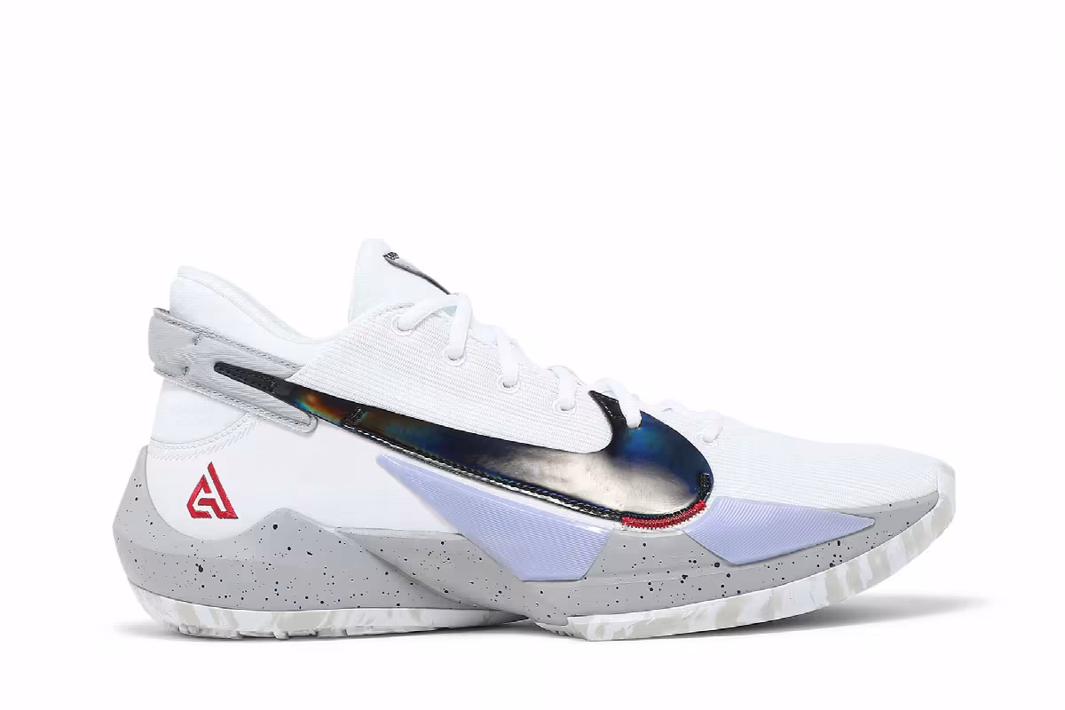 Nike Zoom Freak 2 White Cement, view 2