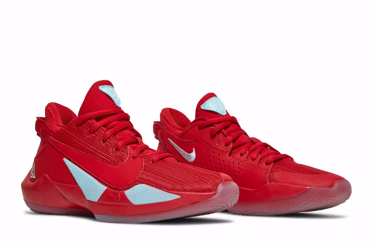 Nike Zoom Freak 2 GS Red Glacier Ice, view 9