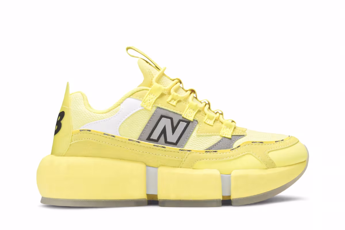 Jaden Smith x New Balance Vision Racer Sunflower Yellow, view 2
