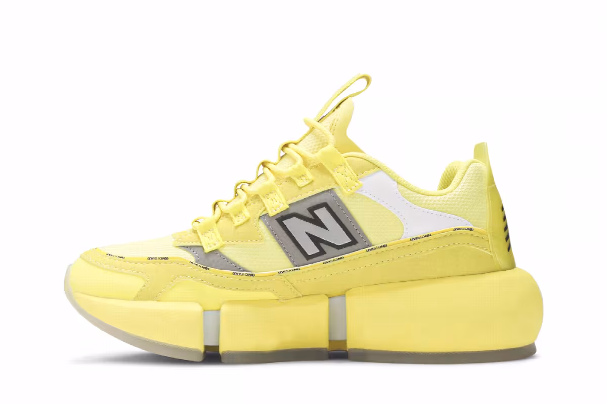 Jaden Smith x New Balance Vision Racer Sunflower Yellow, view 4