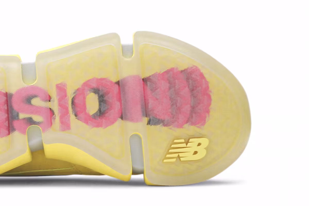 Jaden Smith x New Balance Vision Racer Sunflower Yellow, view 6