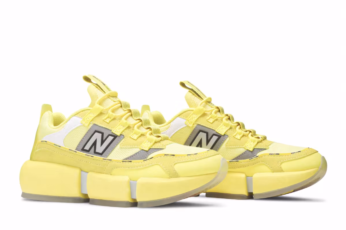 Jaden Smith x New Balance Vision Racer Sunflower Yellow, view 9
