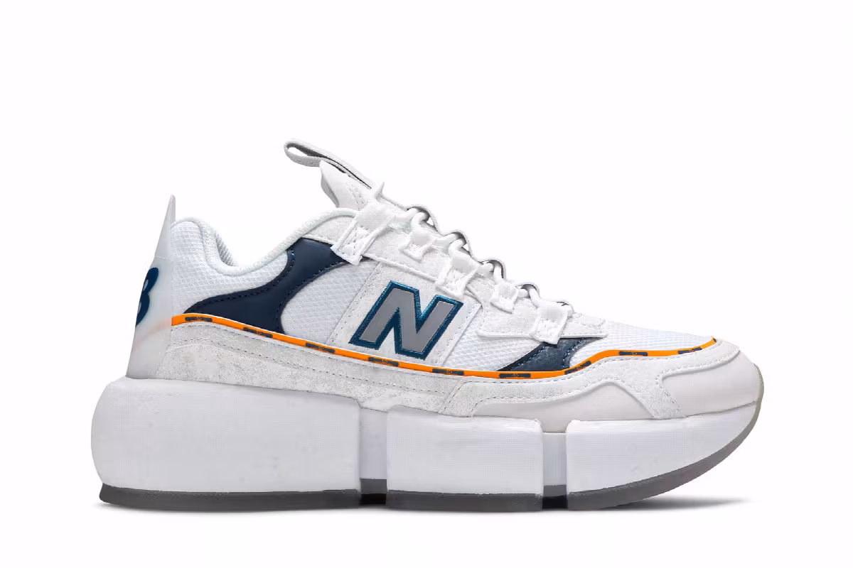 Jaden Smith x New Balance Vision Racer White Navy, view 2