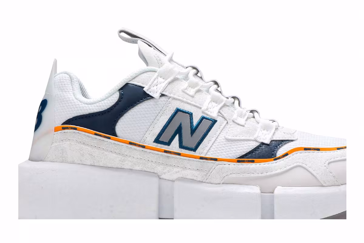 Jaden Smith x New Balance Vision Racer White Navy, view 3