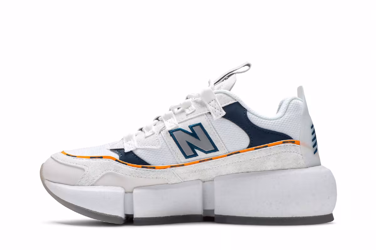 Jaden Smith x New Balance Vision Racer White Navy, view 4