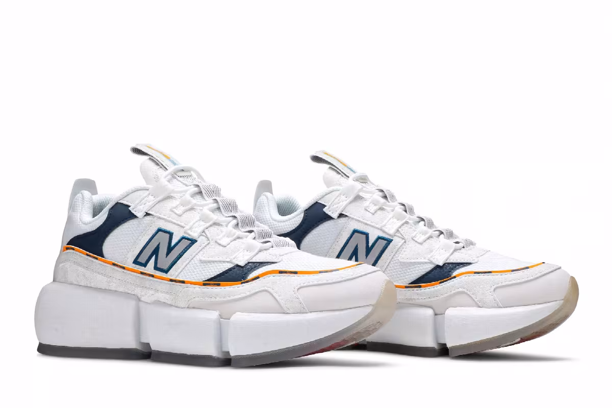 Jaden Smith x New Balance Vision Racer White Navy, view 9
