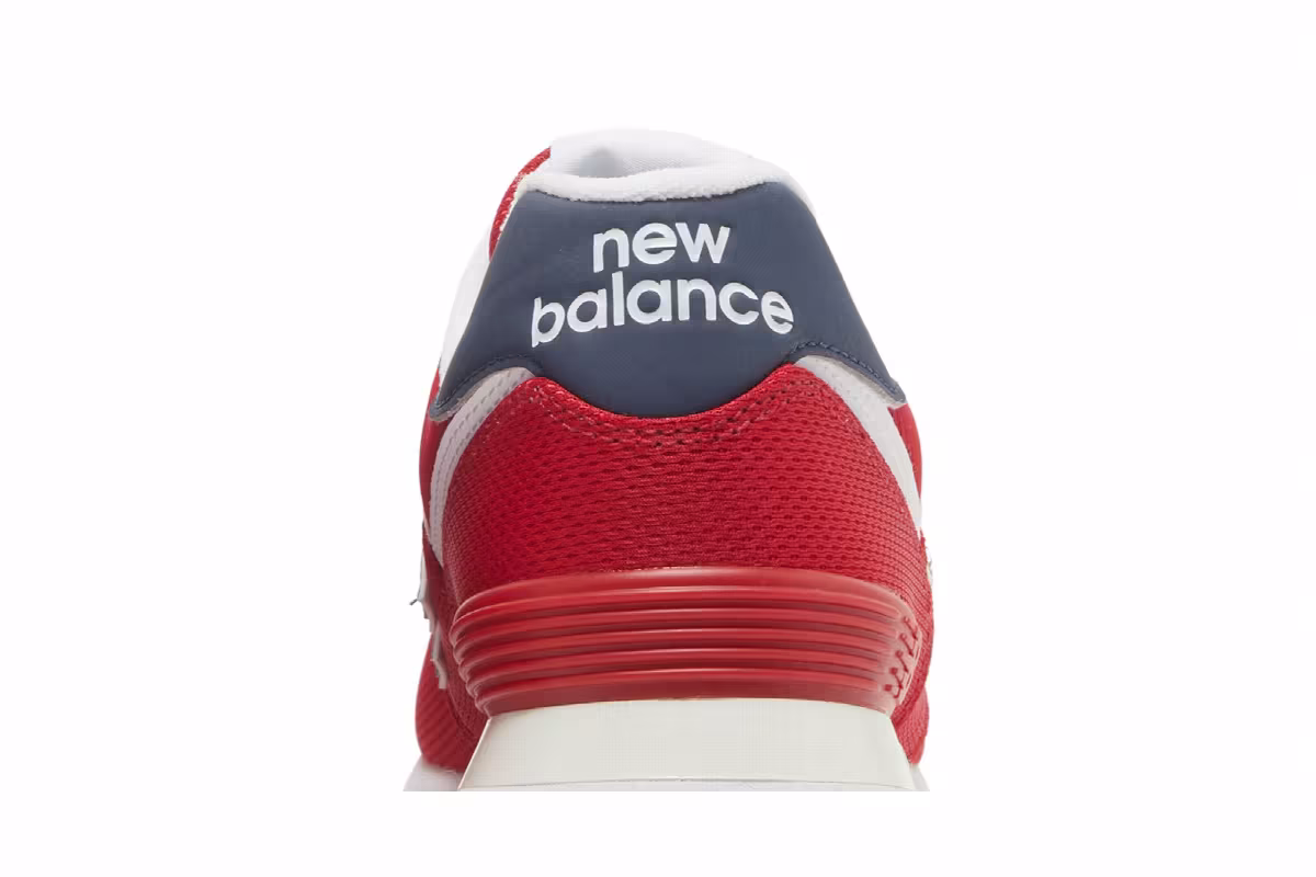 New Balance 574 Team Red Indigo, view 8