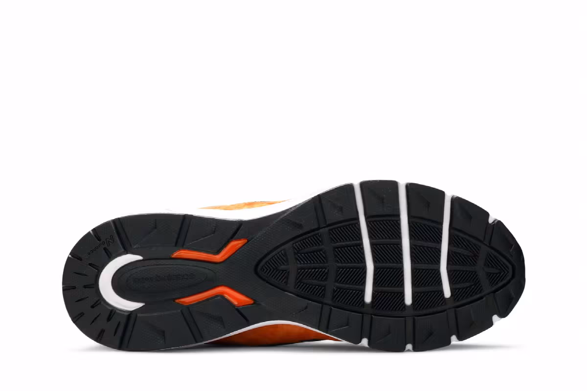 New Balance 990v5 Made in USA Orange, view 5
