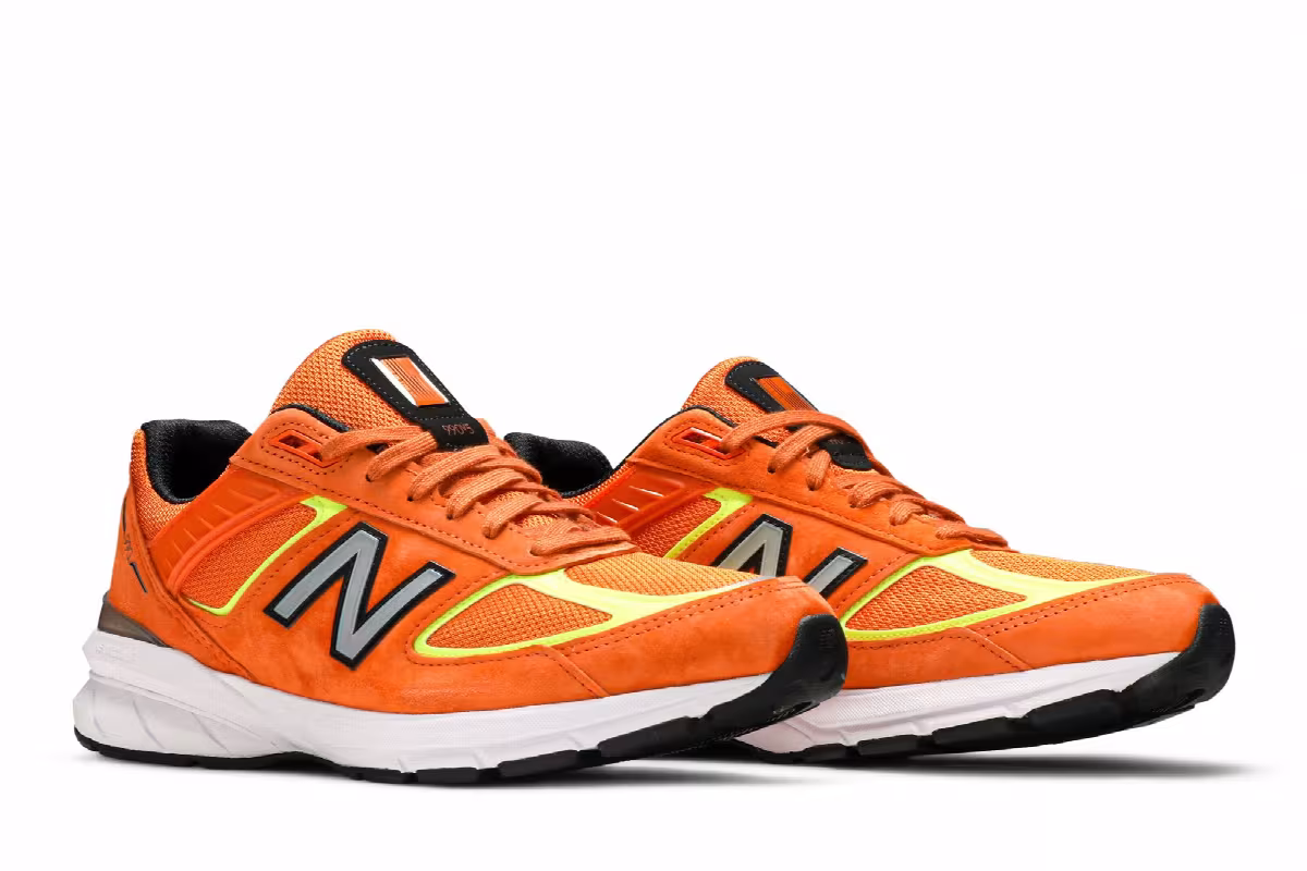 New Balance 990v5 Made in USA Orange, view 9