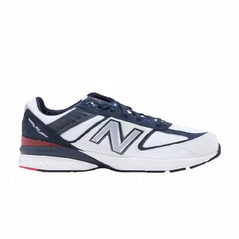 New Balance 990v5 Big Kid 'White Carbon Red'
