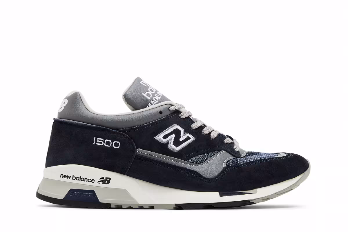 New Balance 1500 Made in England Navy, view 2