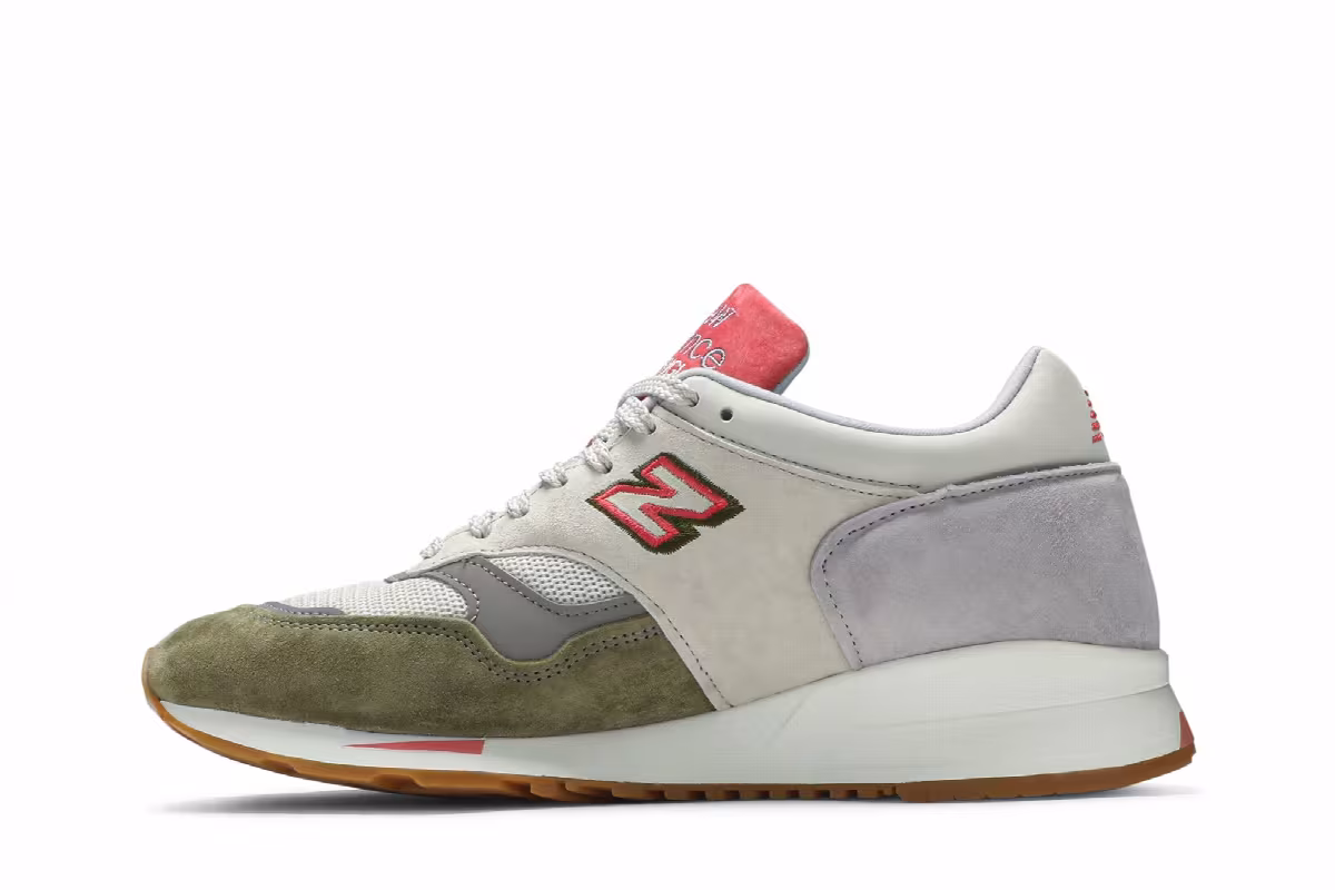 END. x New Balance 1500 Made In England Rainbow Eucalyptus, view 4