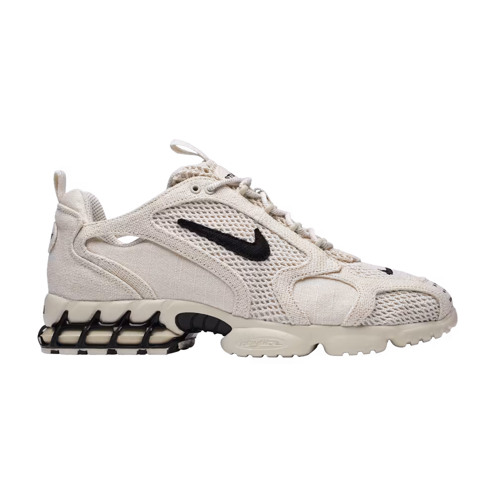 Stussy x Nike Air Zoom Spiridon Caged 2 Fossil